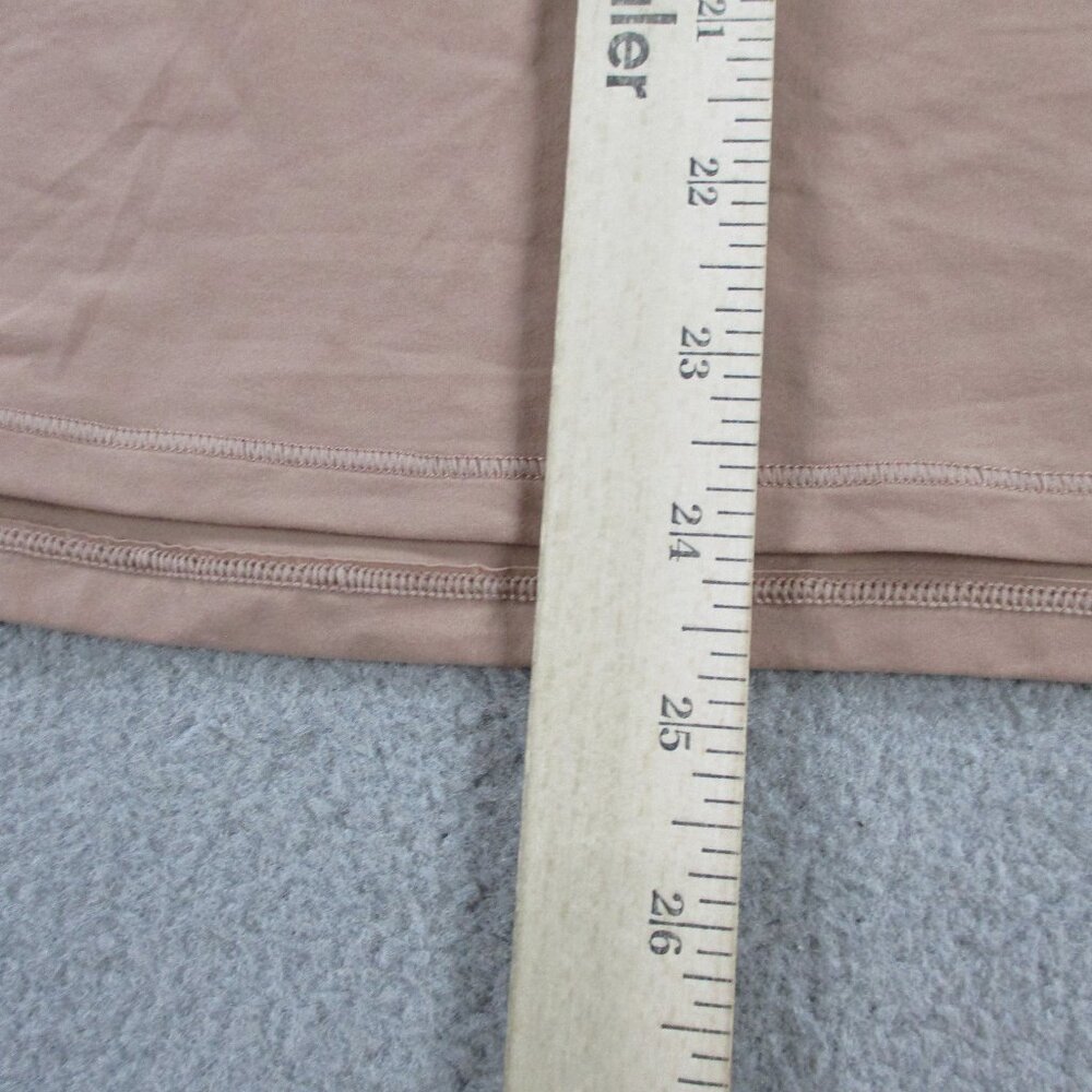 SKIMS Fits Everybody Turtleneck Top Womens Large Sienna Brown Long Sleeve NWT - Picture 8 of 9